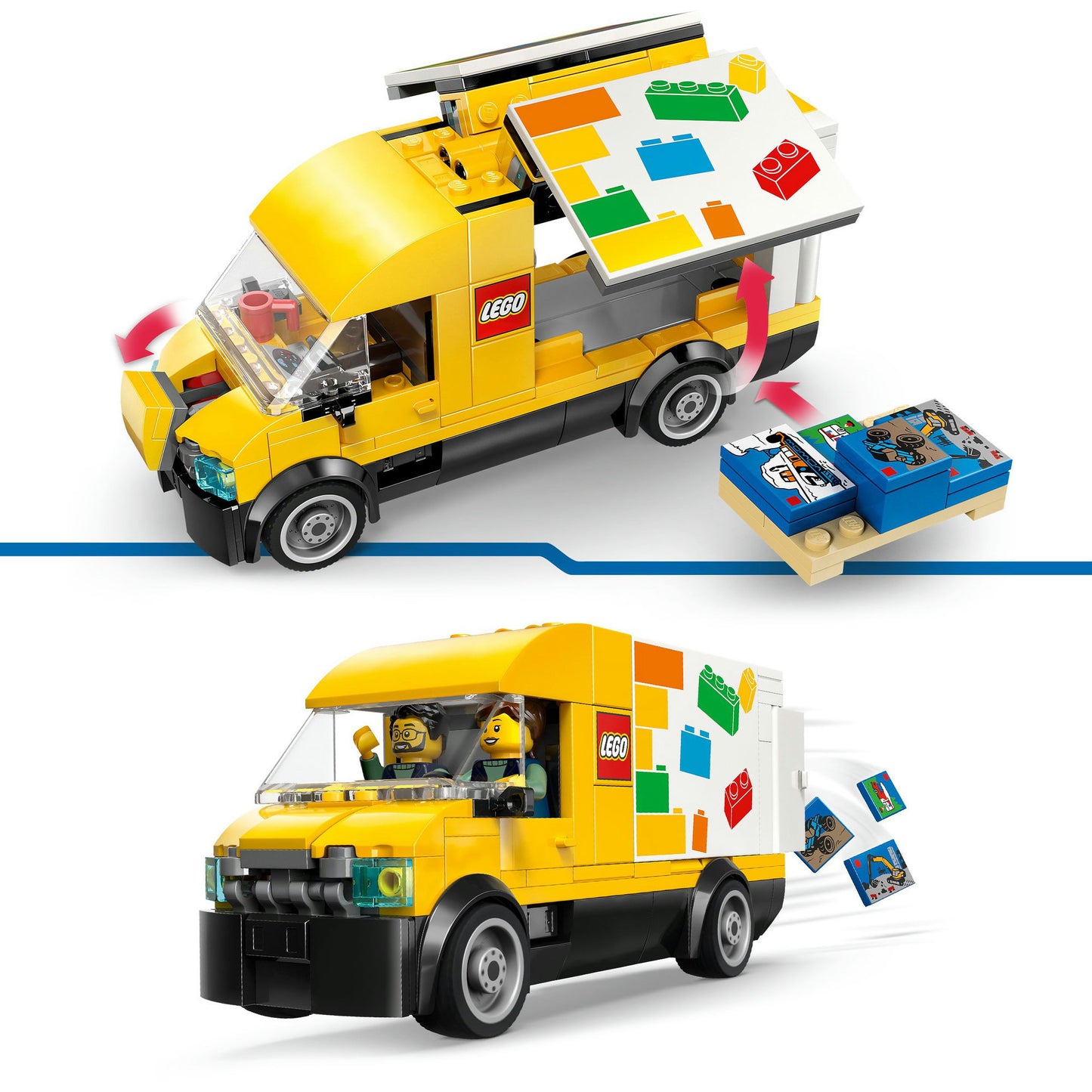 60500 City Der LEGO Lieferwagen, Konstruktionsspielzeug