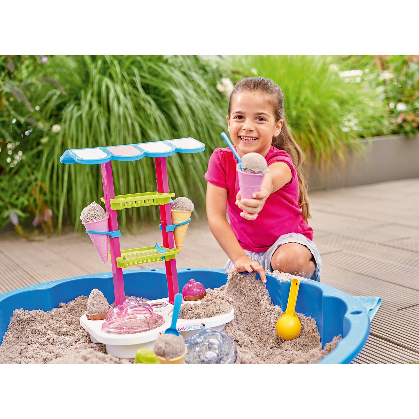 Eisdiele, Sandspielzeug