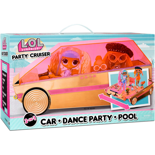 MGA Entertainment L.O.L. Surprise 3-in-1 Party Cruiser (roségold/pink)