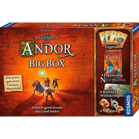 KOSMOS Die Legenden von Andor - Big Box, Brettspiel