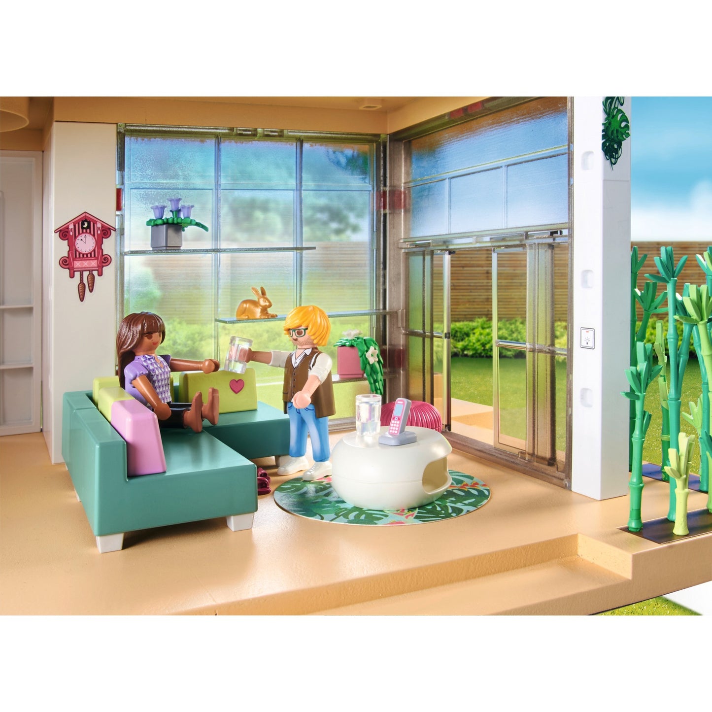 PLAYMOBIL 71607 My Life Wohnhaus mit Wintergarten, Konstruktionsspielzeug
