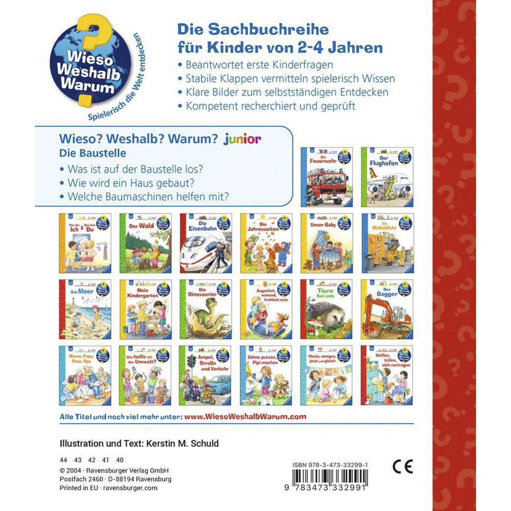 Wieso? Weshalb? Warum? junior Band 7 - Die Baustelle, Lernbuch