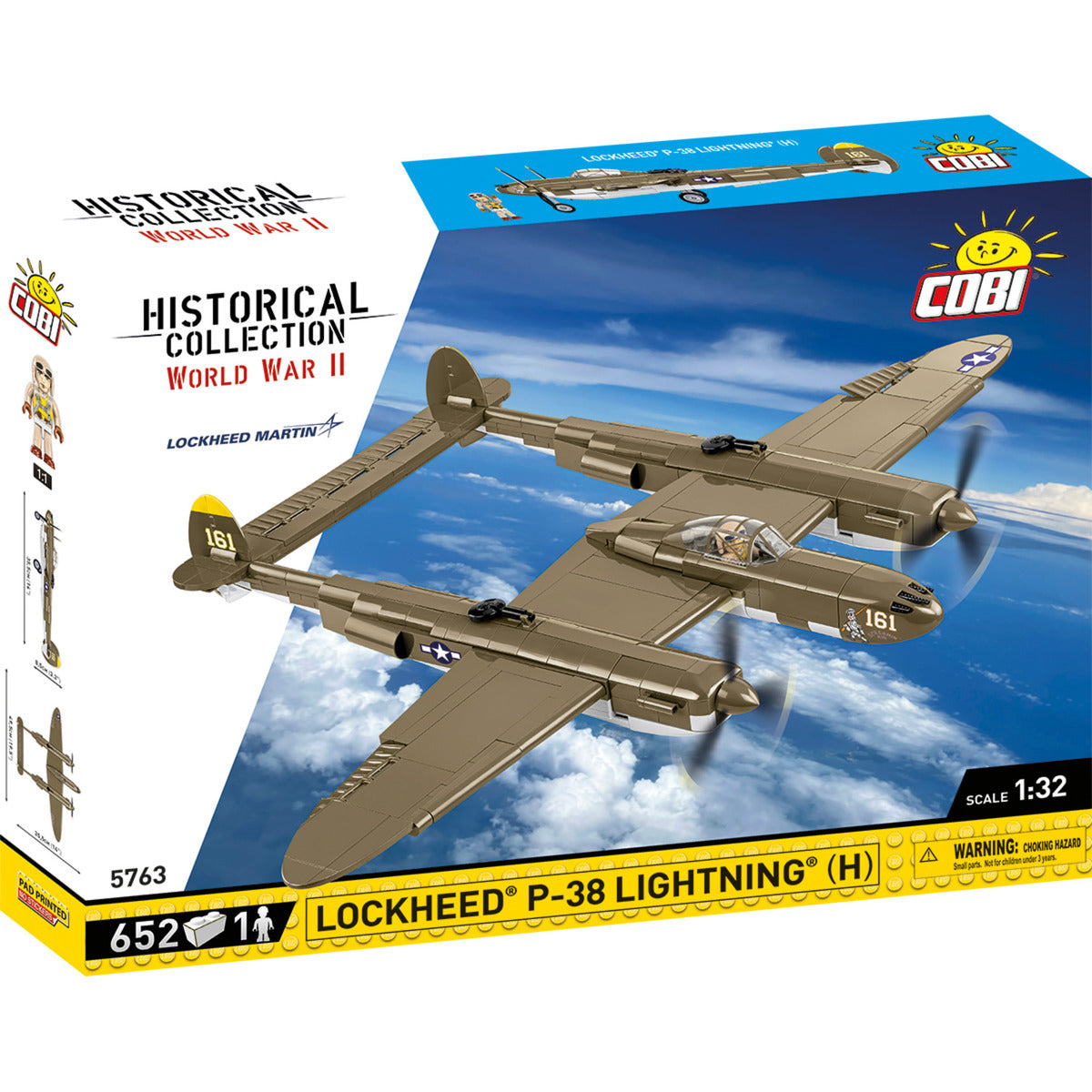Lockheed P-38H Lightning, Konstruktionsspielzeug