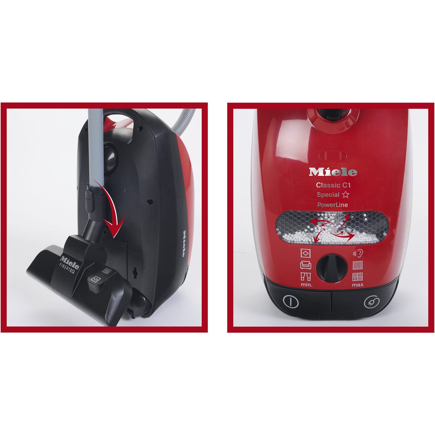 Miele - Staubsauger mit Putzwagen, Kinderhaushaltsgerät