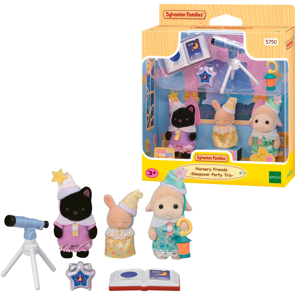 Sylvanian Families - Erlebniskindergarten Freunde Übernachtungsparty, Konstruktionsspielzeug