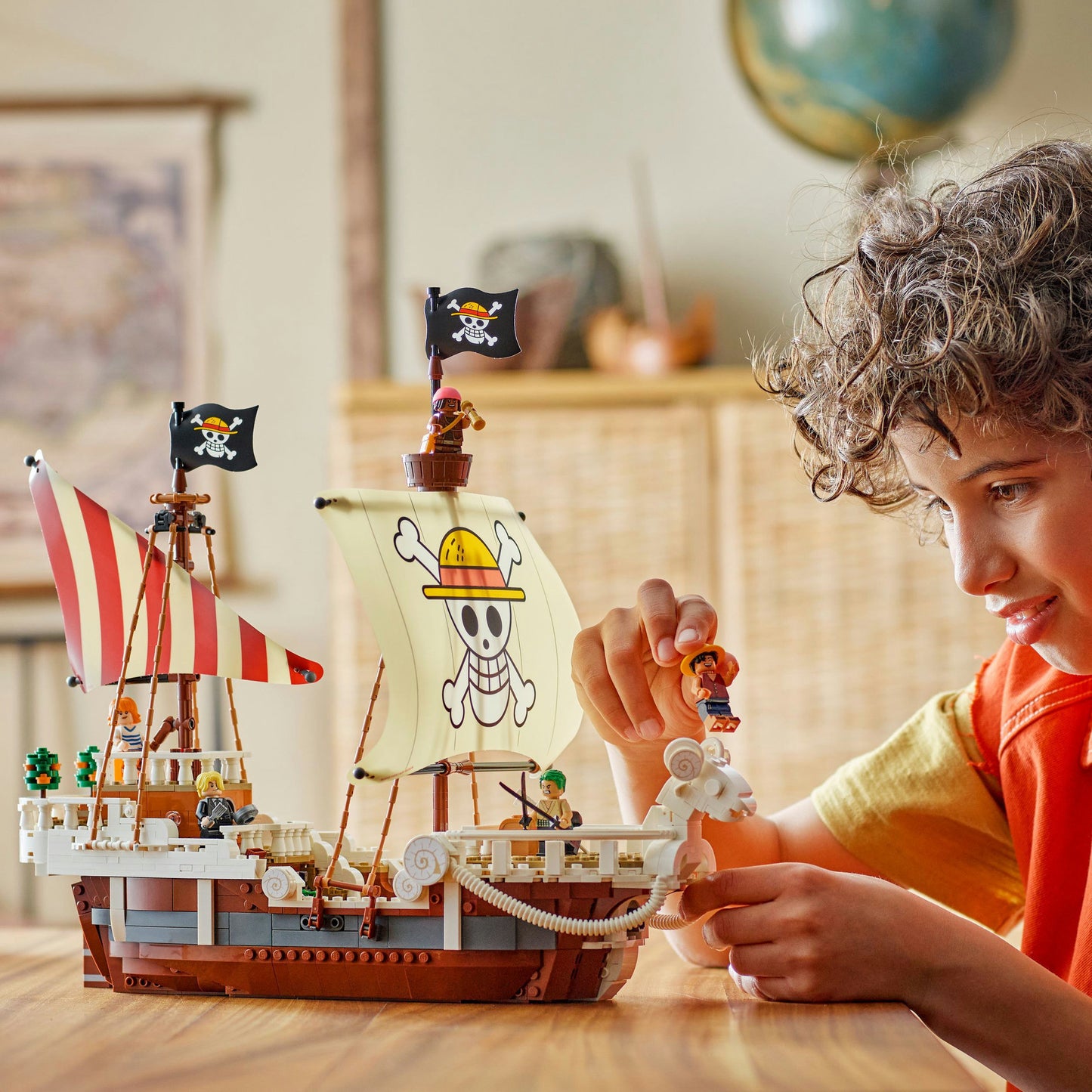 75639 One Piece Das Piratenschiff Flying Lamb, Konstruktionsspielzeug