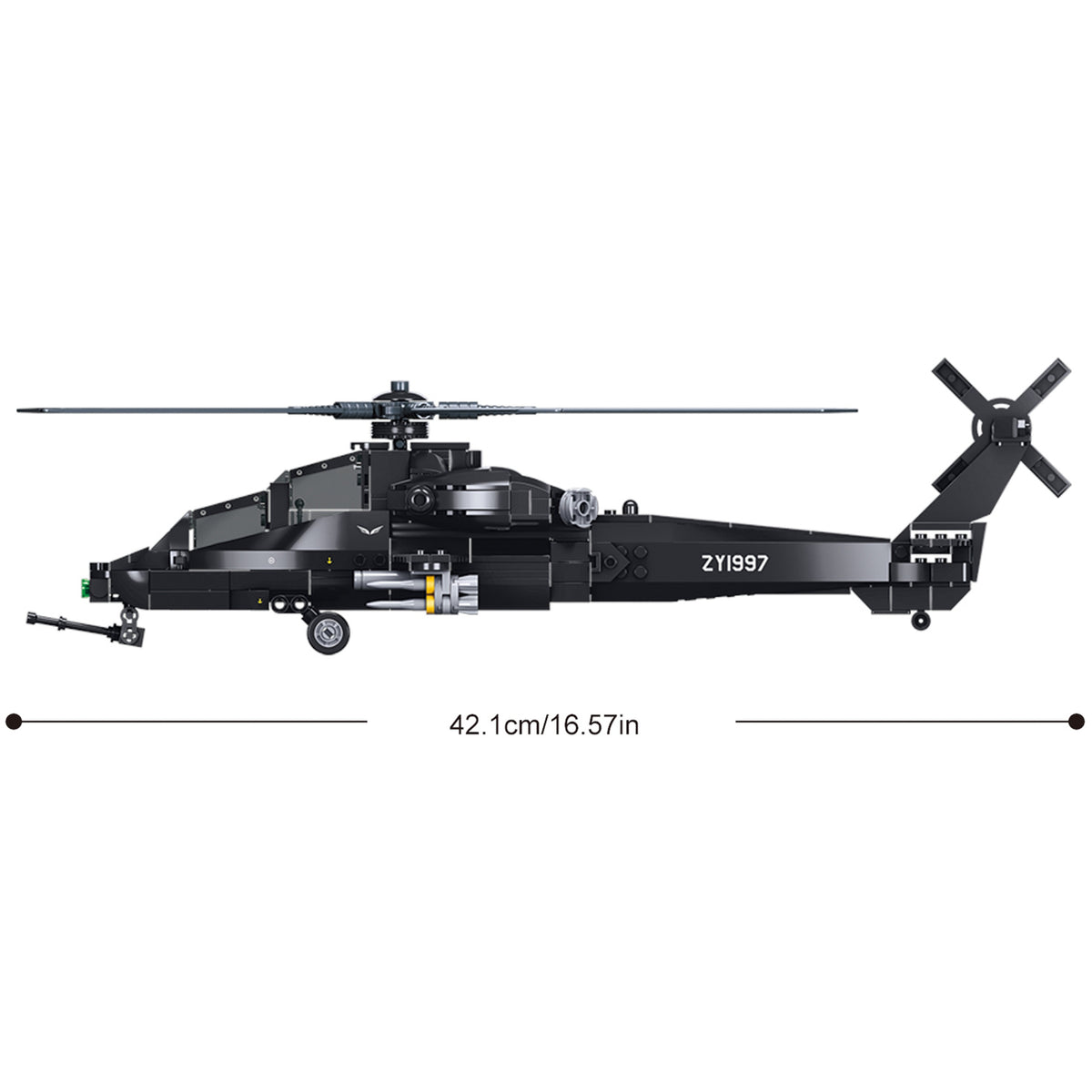 ARMY WZ-10S Kampfhubschrauber, Konstruktionsspielzeug