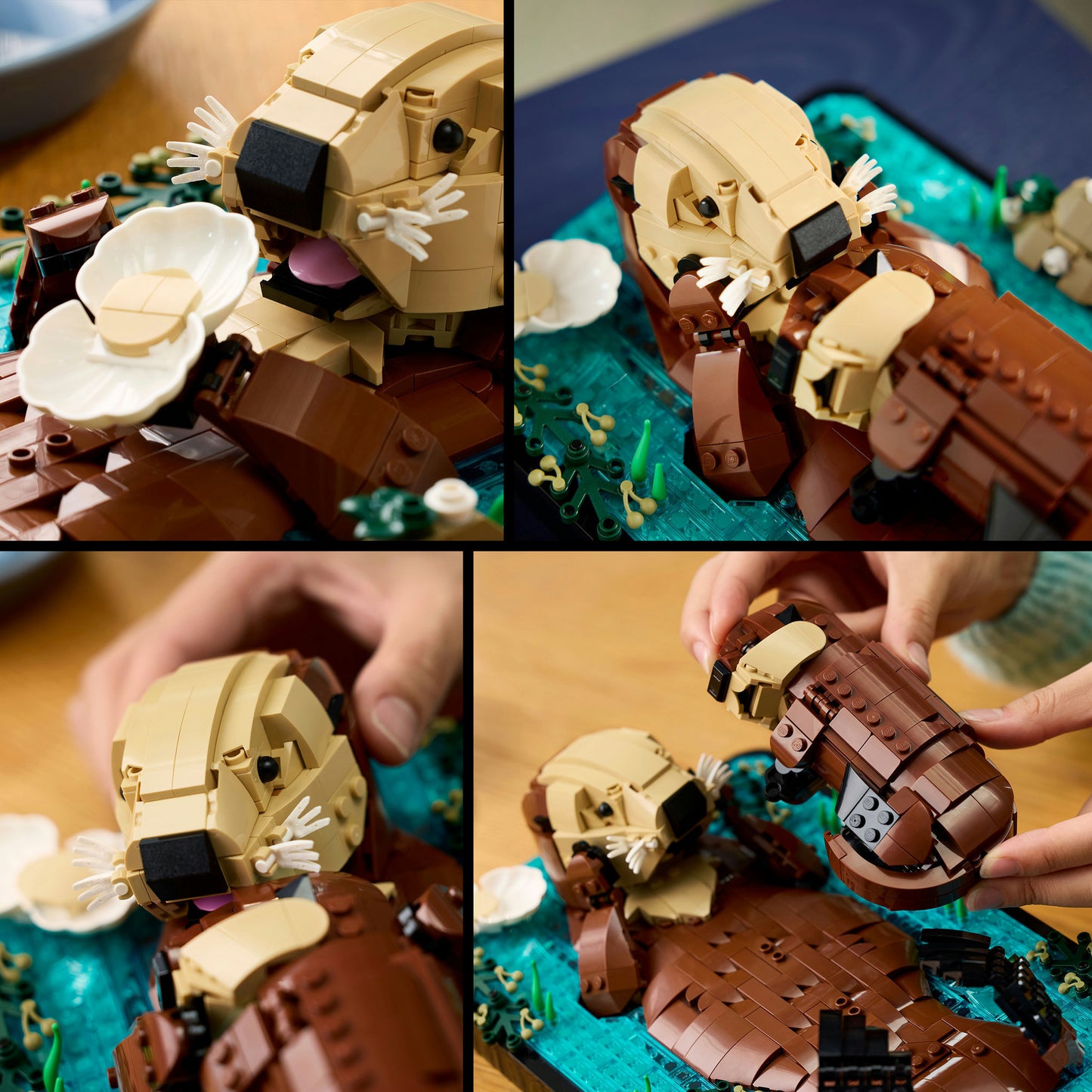 21366 Ideas Schwimmende Otter, Konstruktionsspielzeug