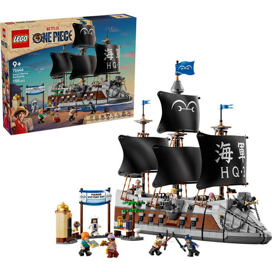 75646 One Piece Garps Marineschlachtschiff, Konstruktionsspielzeug