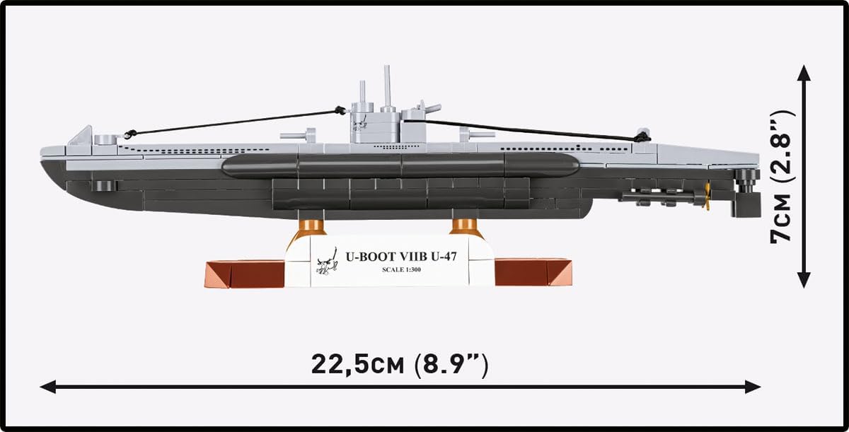 U-Boot VIIB U-47, Konstruktionsspielzeug