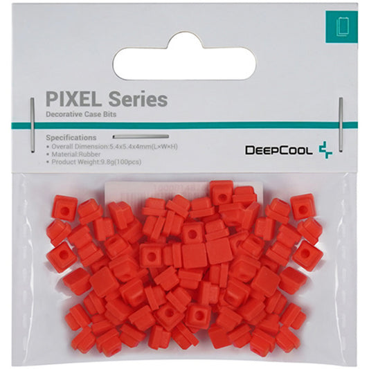 PIXEL Series rot, Dekoration