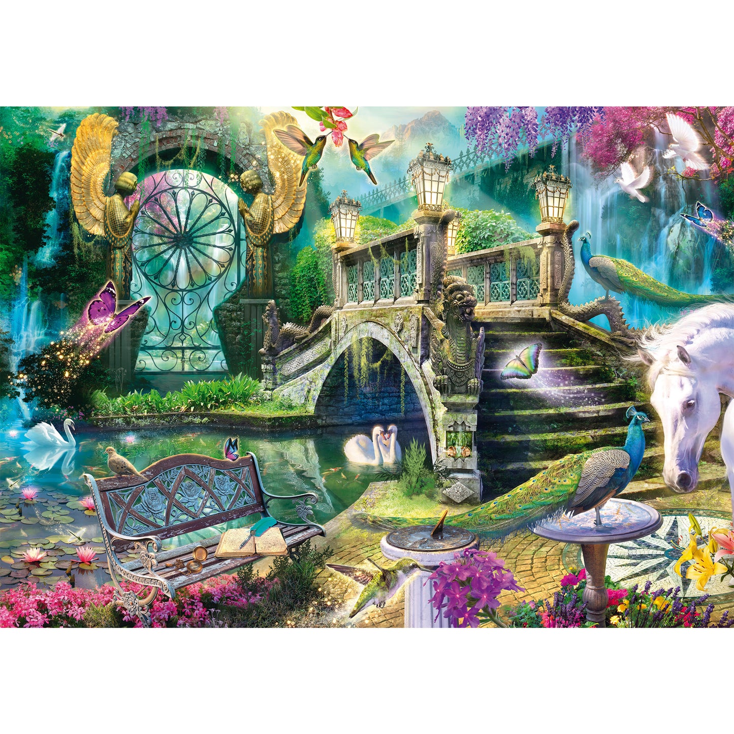 Jeff Haynie: Der geheime Garten, Puzzle