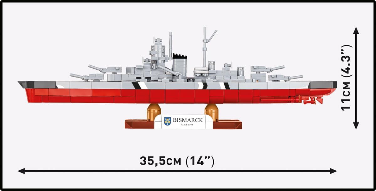 Battleship Bismarck, Konstruktionsspielzeug