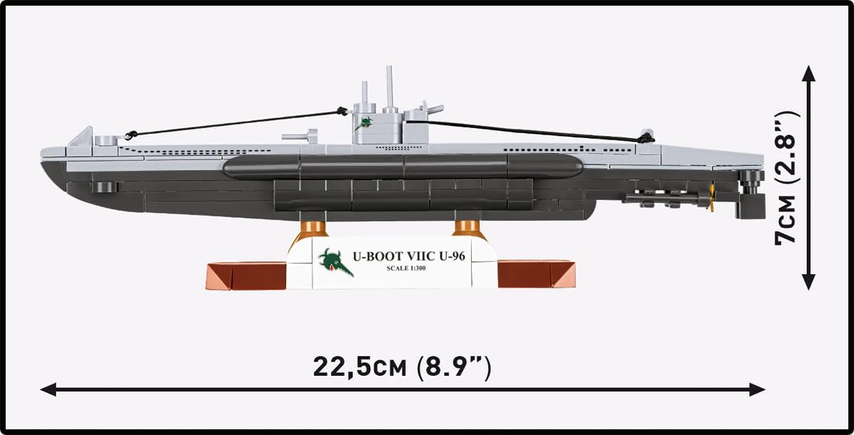 U-Boot VIIC U-96, Konstruktionsspielzeug