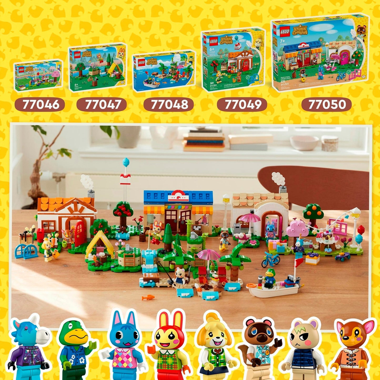 LEGO 77049 Animal Crossing Besuch von Melinda, Konstruktionsspielzeug