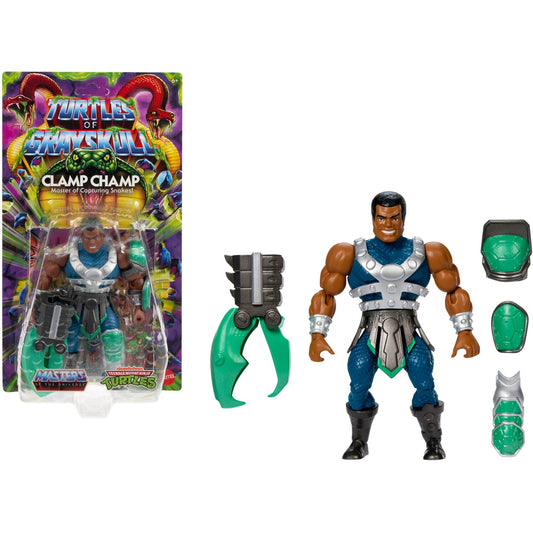 Masters of the Universe Origins Turtles of Grayskull Clamp Champ, Spielfigur