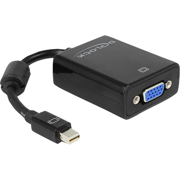 DeLOCK Mini DisplayPort Adapter auf VGA (schwarz, 11 cm)