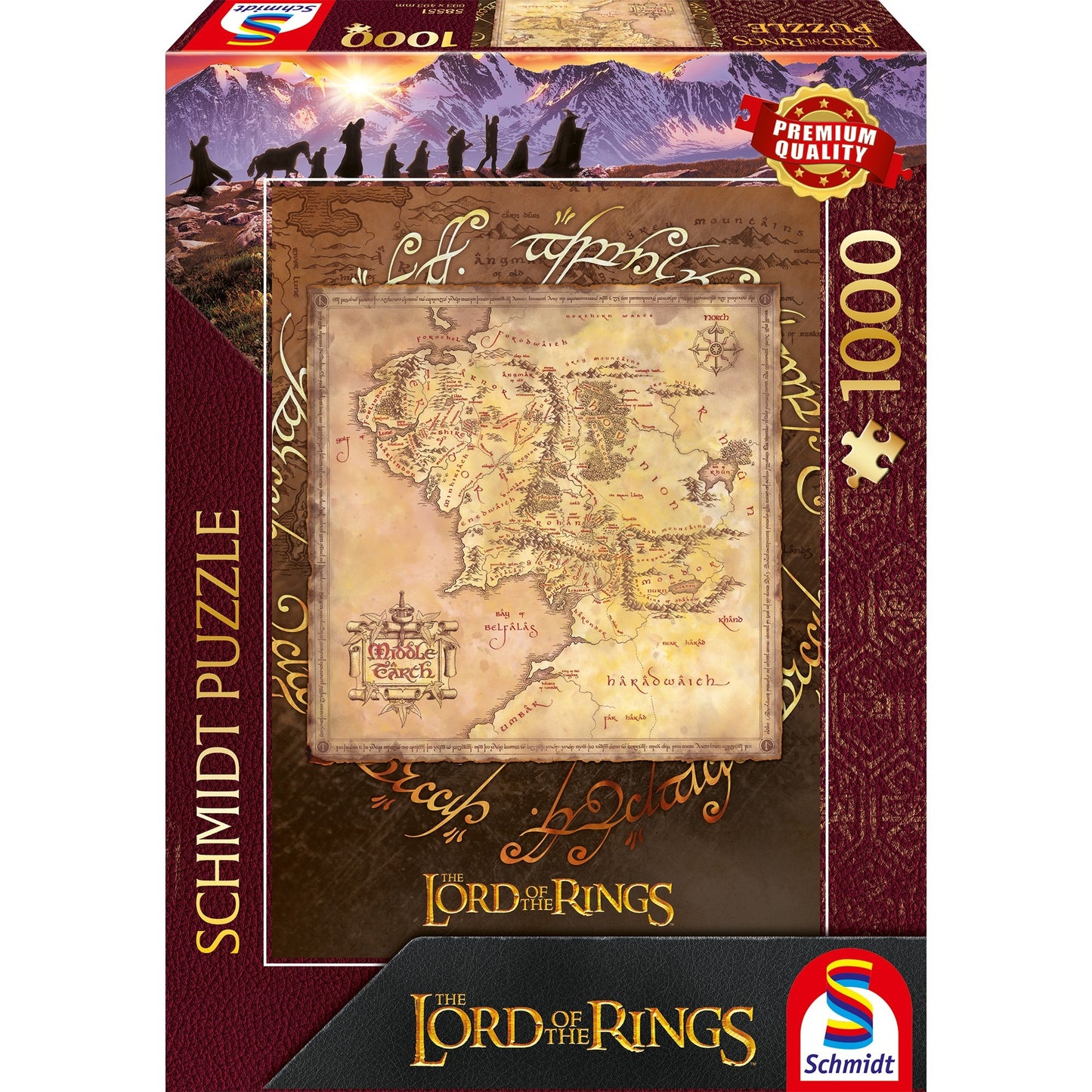 Lord of the Rings - Middle Earth, Puzzle