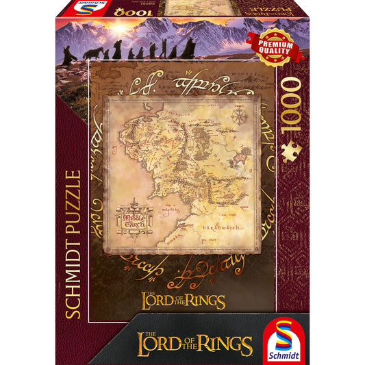Lord of the Rings - Middle Earth, Puzzle