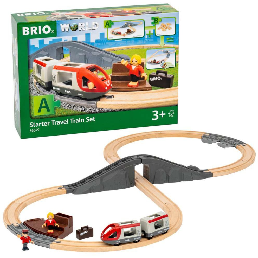 BRIO World Reisezug Starter Set A, Bahn