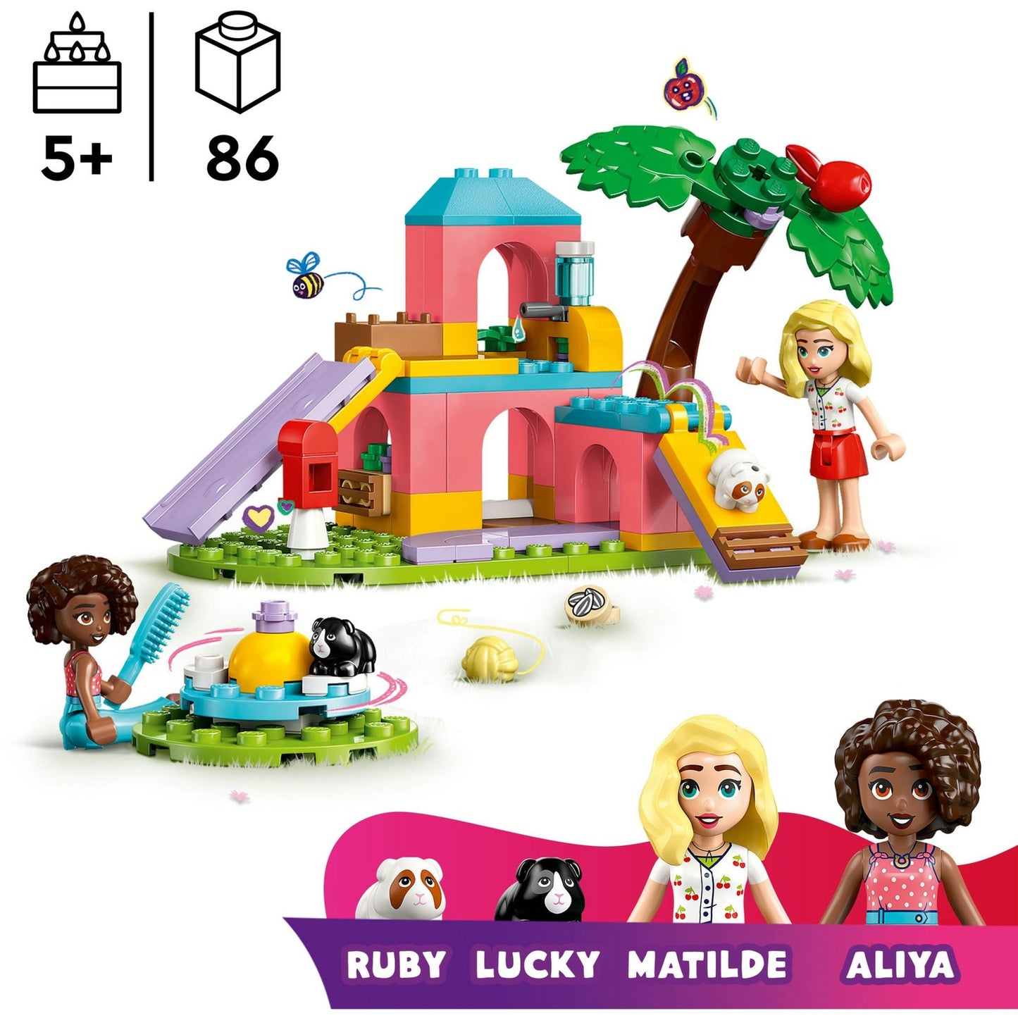 42640 Friends Meerschweinchen Spielplatz, Konstruktionsspielzeug