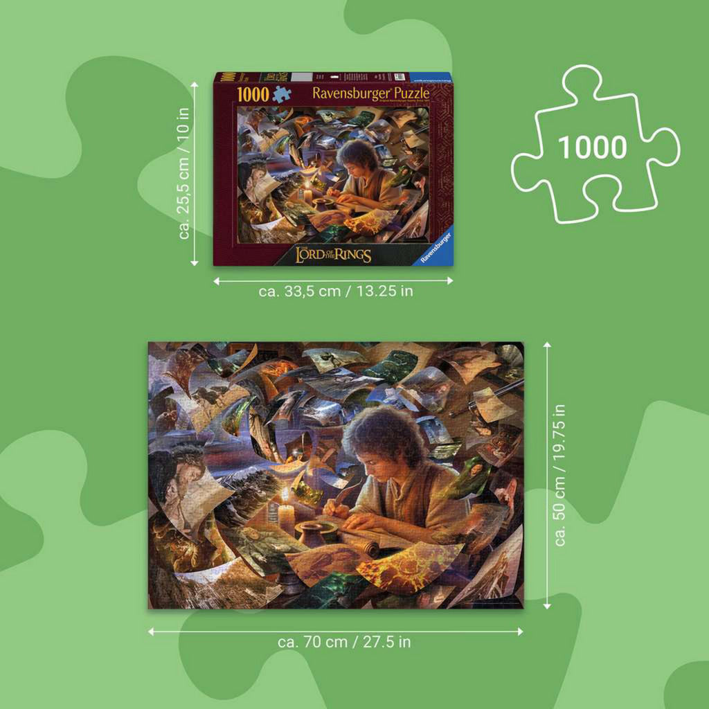 Puzzle The Lord of the Rings - Frodo's Reise