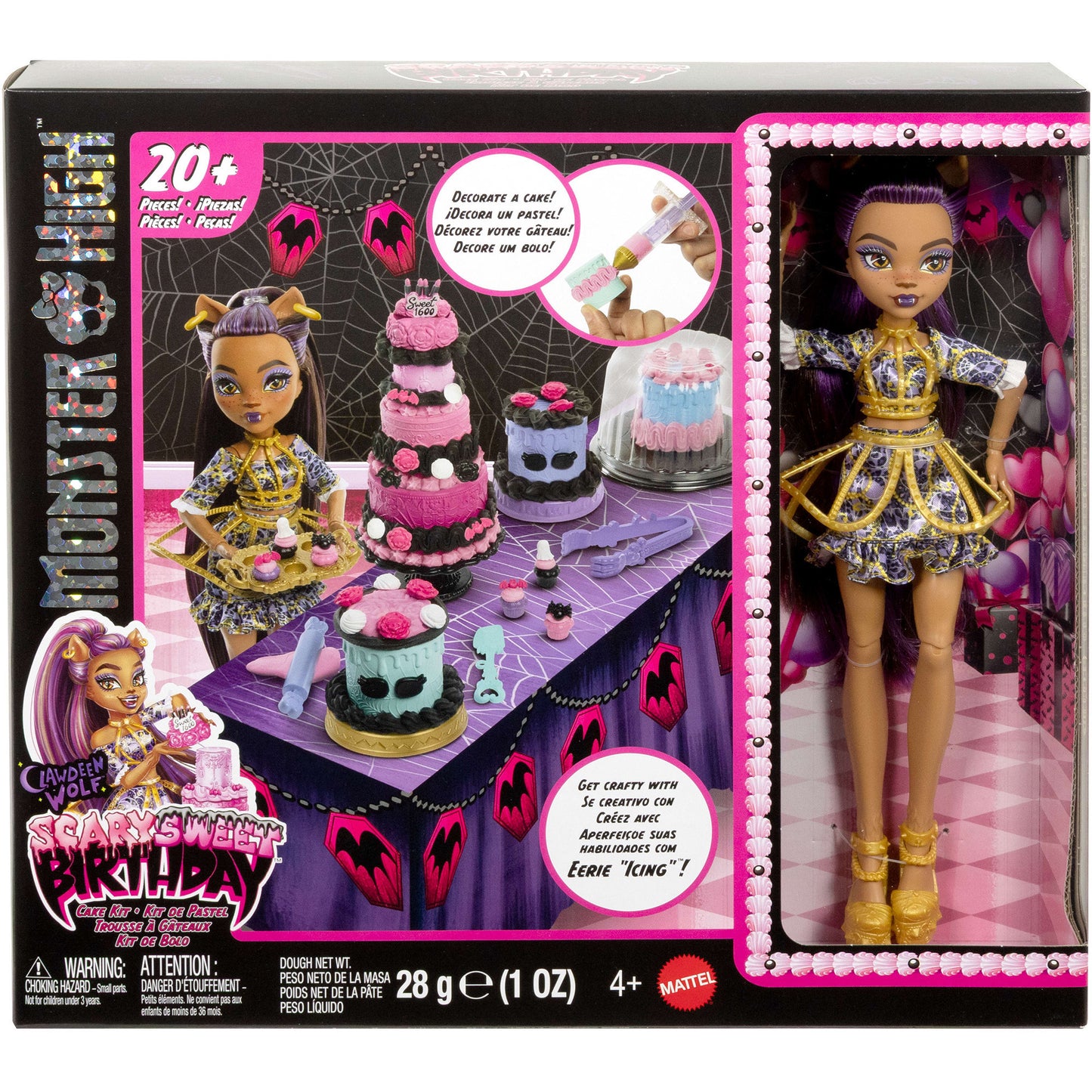 Monster High schaurig schöner Geburtstag Kuchen Set, Puppe