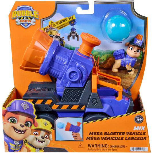 Rubble & Crew - Mix Mega Blaster Fahrzeug, Spielfahrzeug
