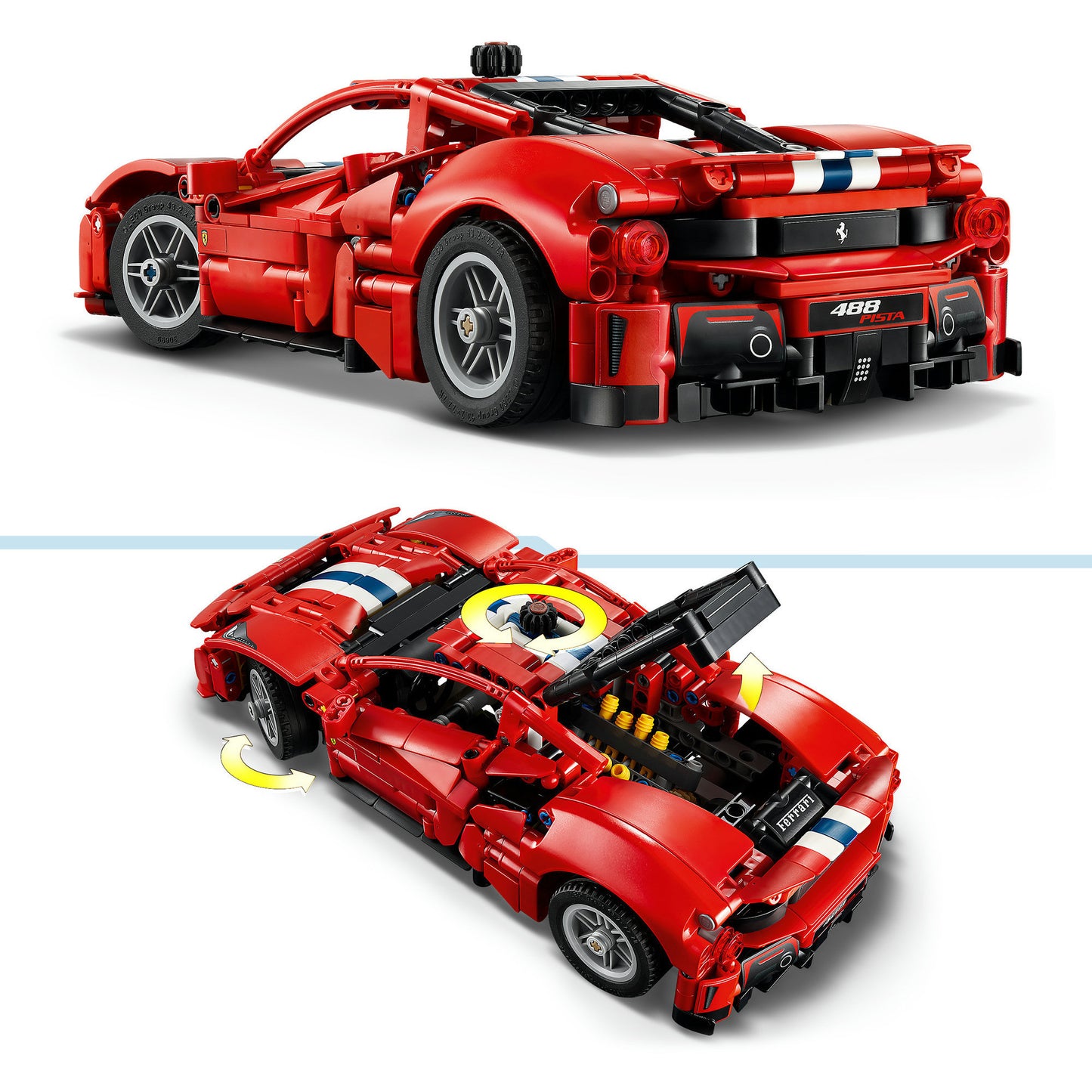 42235 Technic Ferrari 488 PISTA Auto, Konstruktionsspielzeug