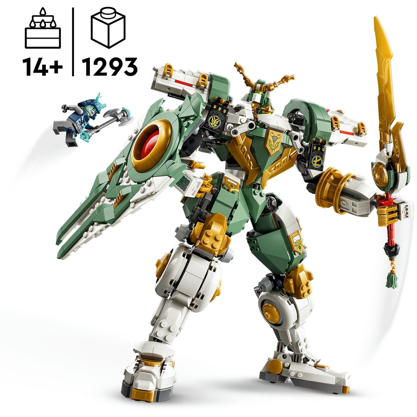 71860 Ninjago 15-jähriges Jubiläum: Lloyds Titan-Mech, Konstruktionsspielzeug