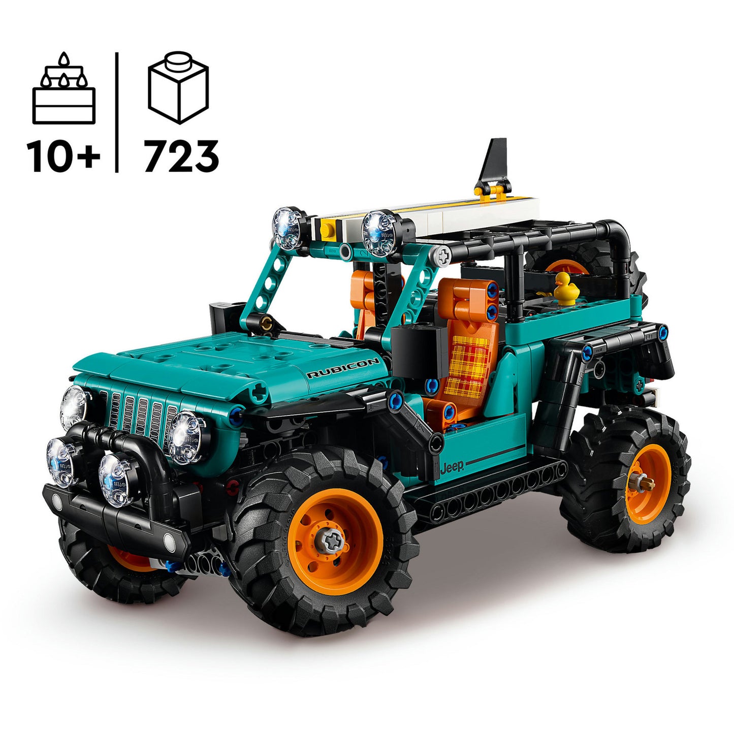 42227 Technic Jeep Wrangler Rubicon Geländewagen, Konstruktionsspielzeug