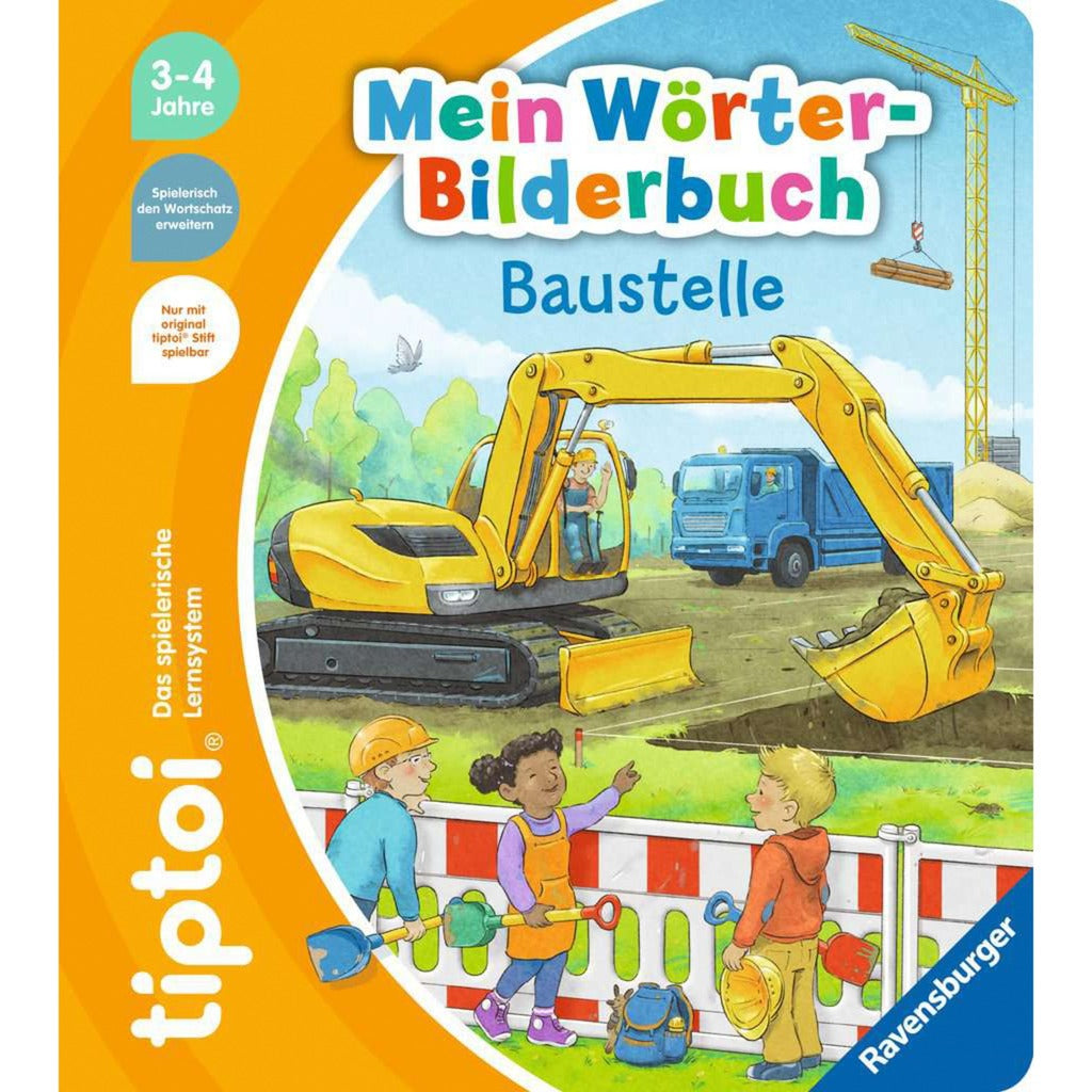 Ravensburger tiptoi Mein Wörter-Bilderbuch: Baustelle