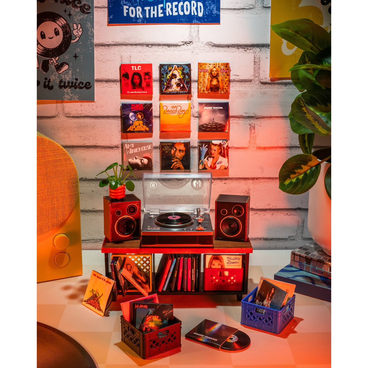 MGA's Miniverse - Real Music Record Player, Basteln