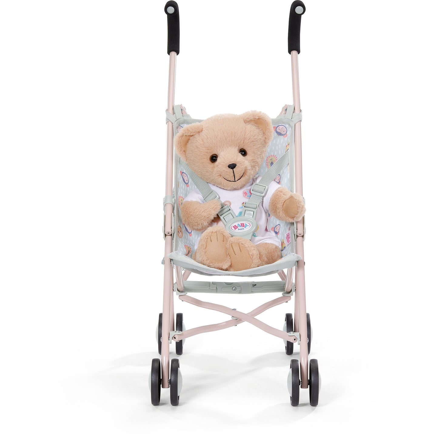 BABY born Kinderwagen mit Tasche Dschungel, Puppenwagen