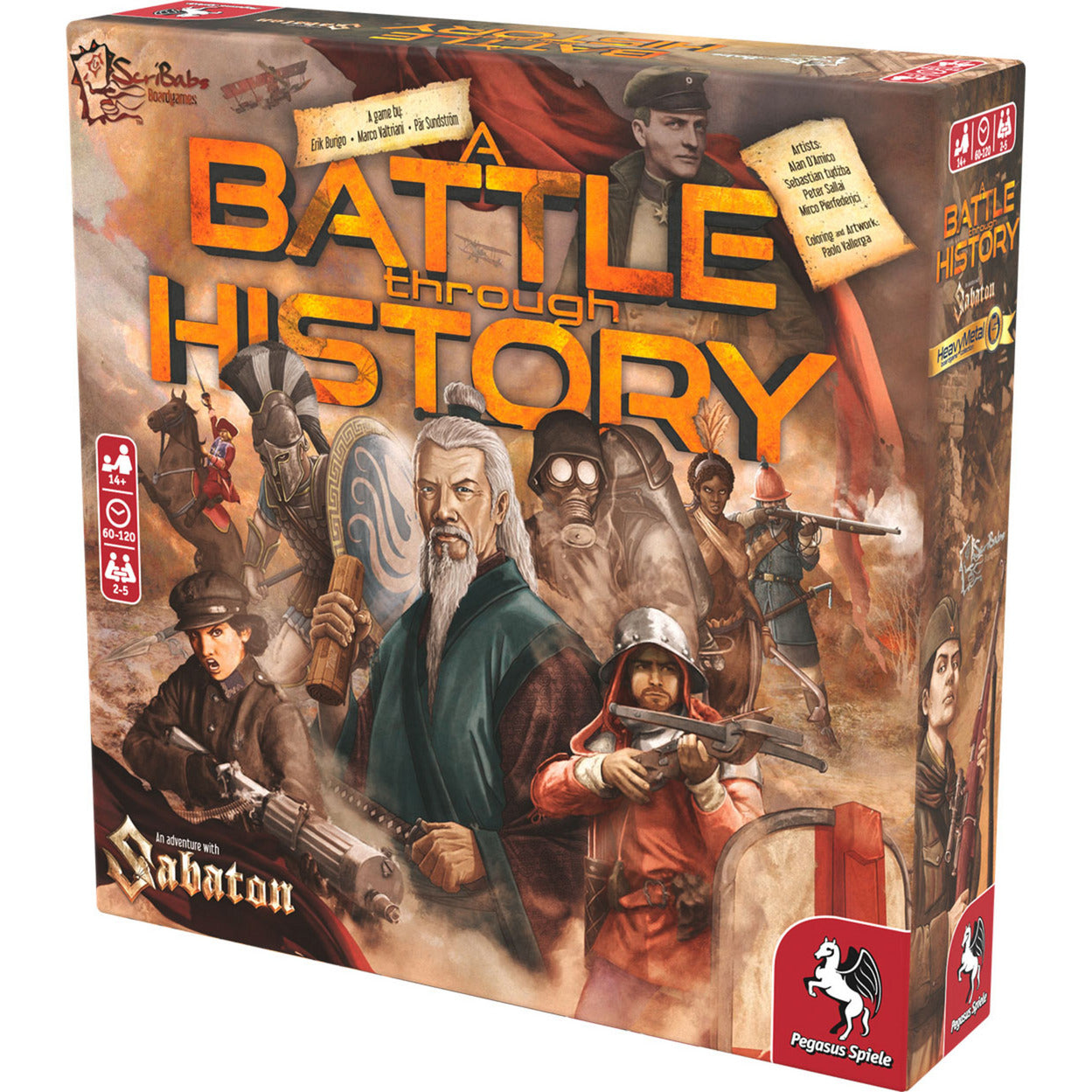 A Battle through History - Das Sabaton Brettspiel