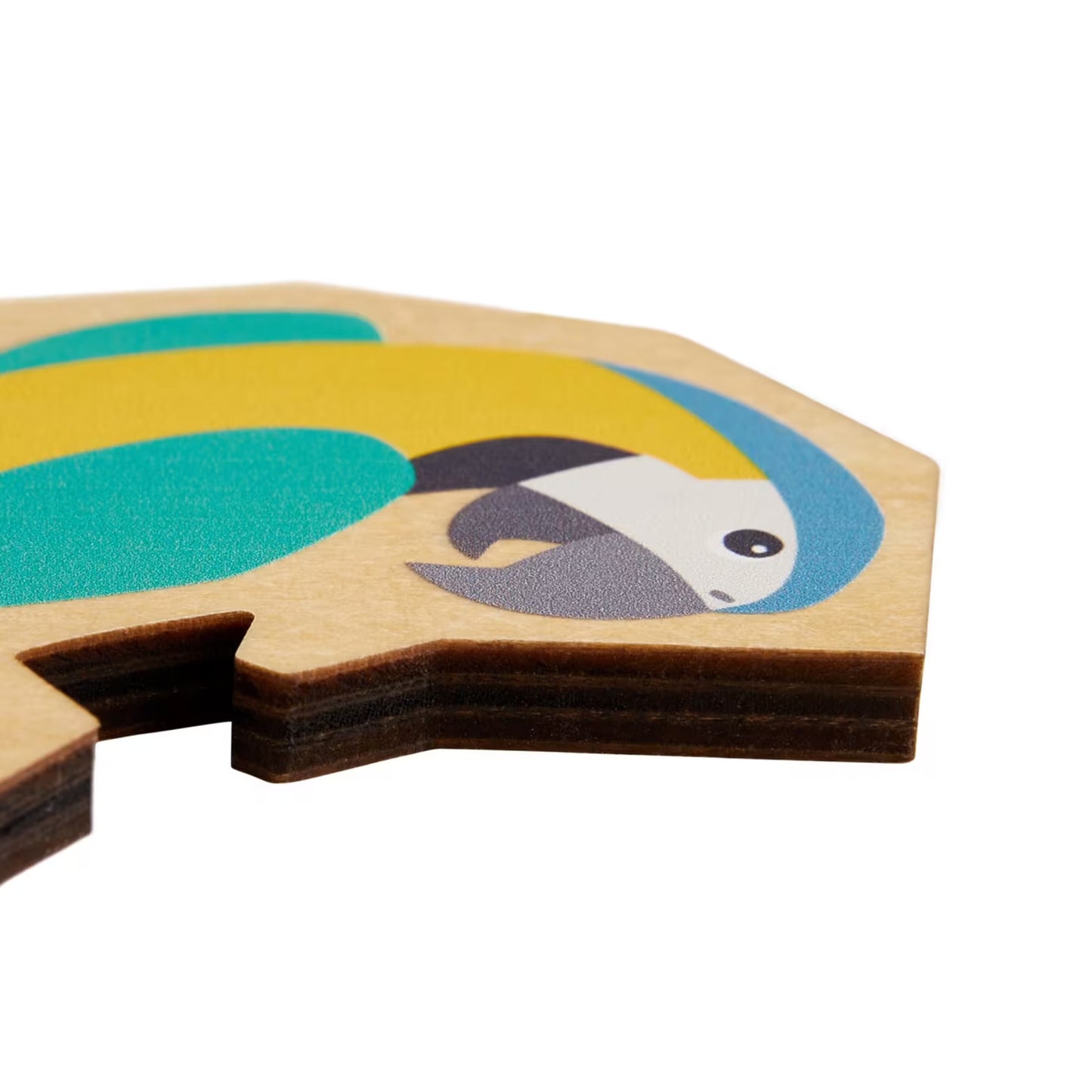 Puzzle 2 in 1 Papagei