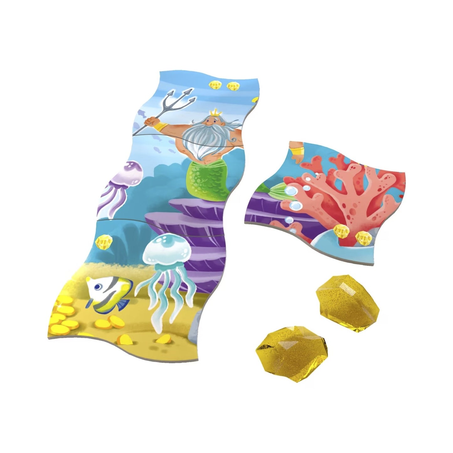 Game meets Puzzle - Schatzsuche im Ozean, Brettspiel