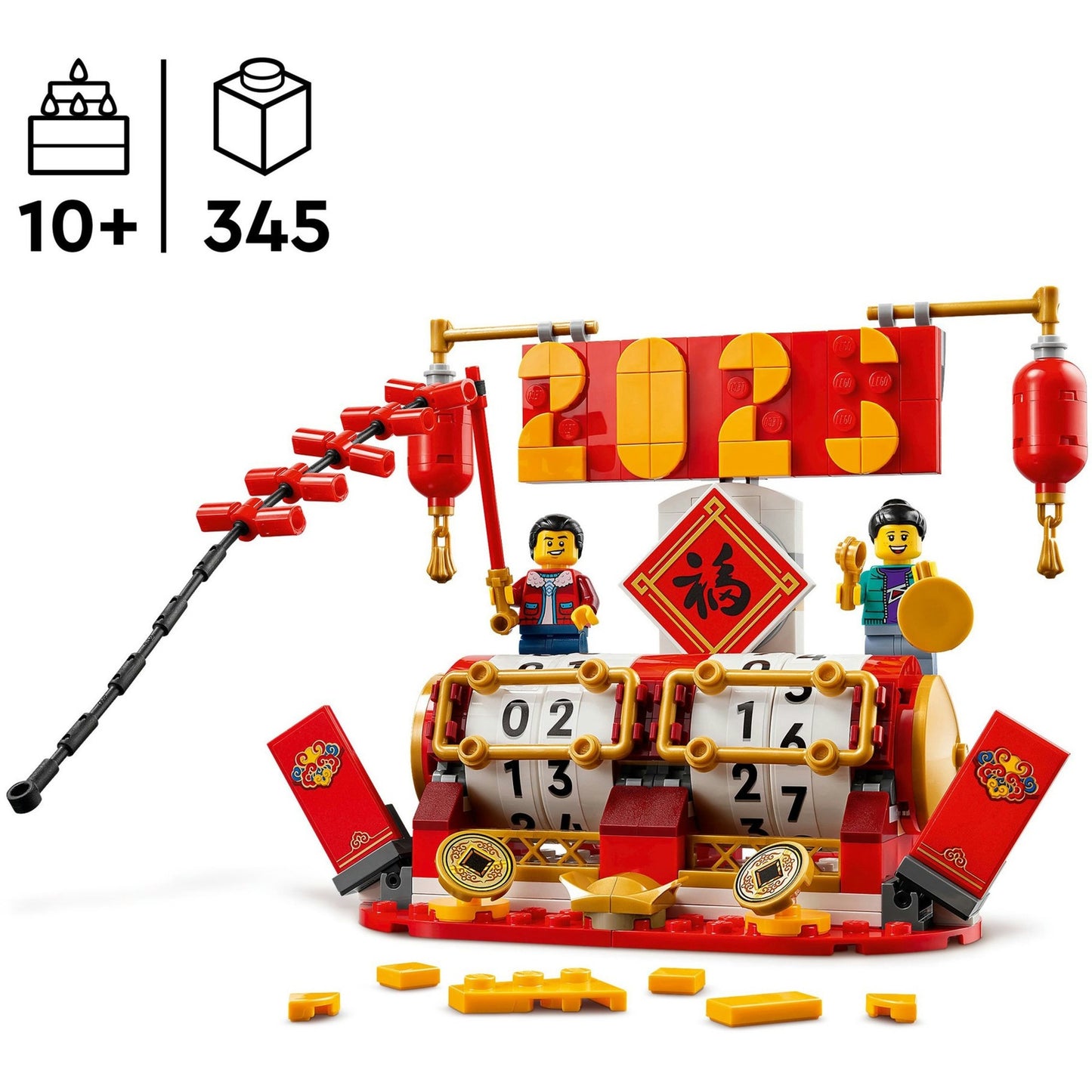 40678 Iconic Feiertagskalender, Konstruktionsspielzeug