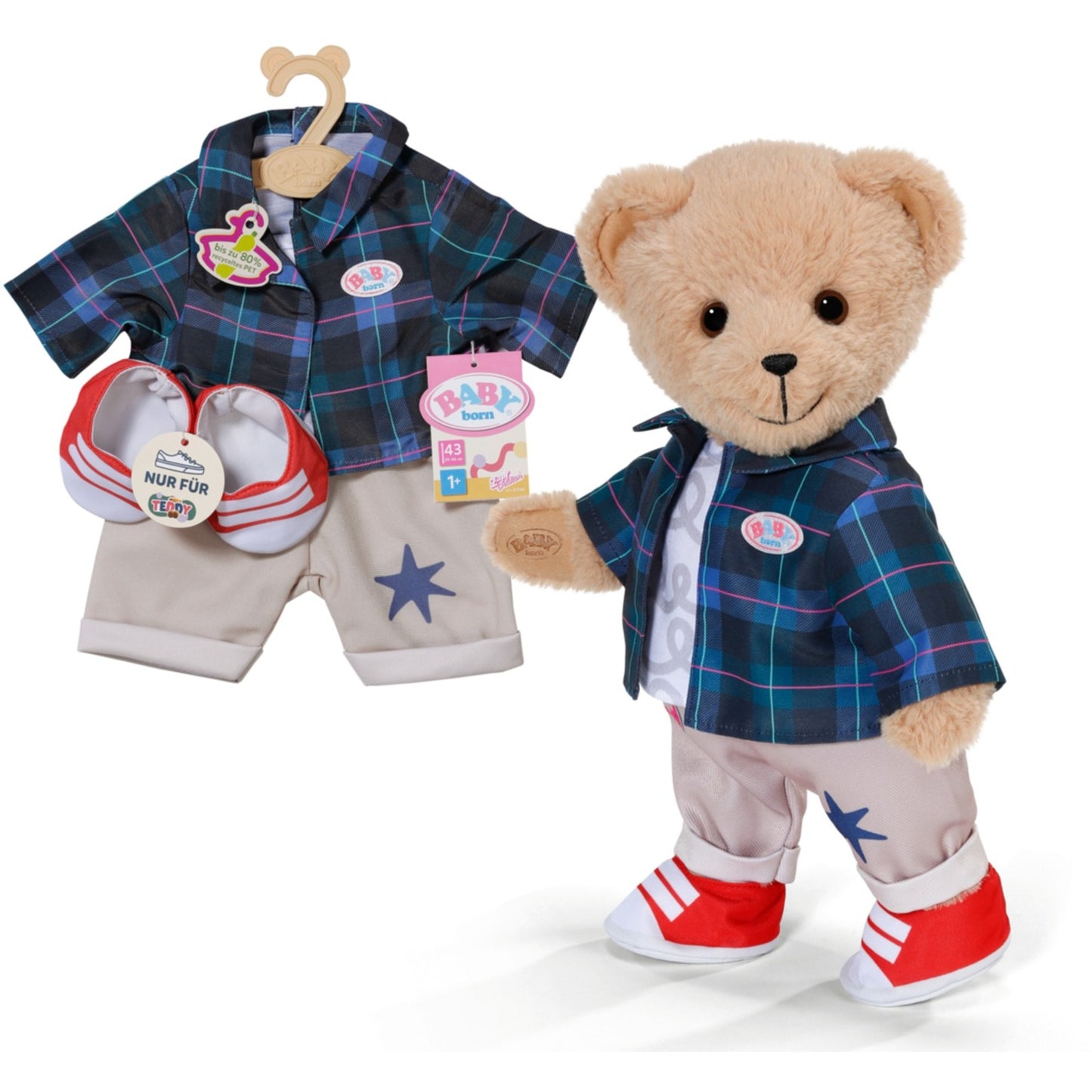 BABY born Teddy Cool-Outfit 43cm, Puppenzubehör