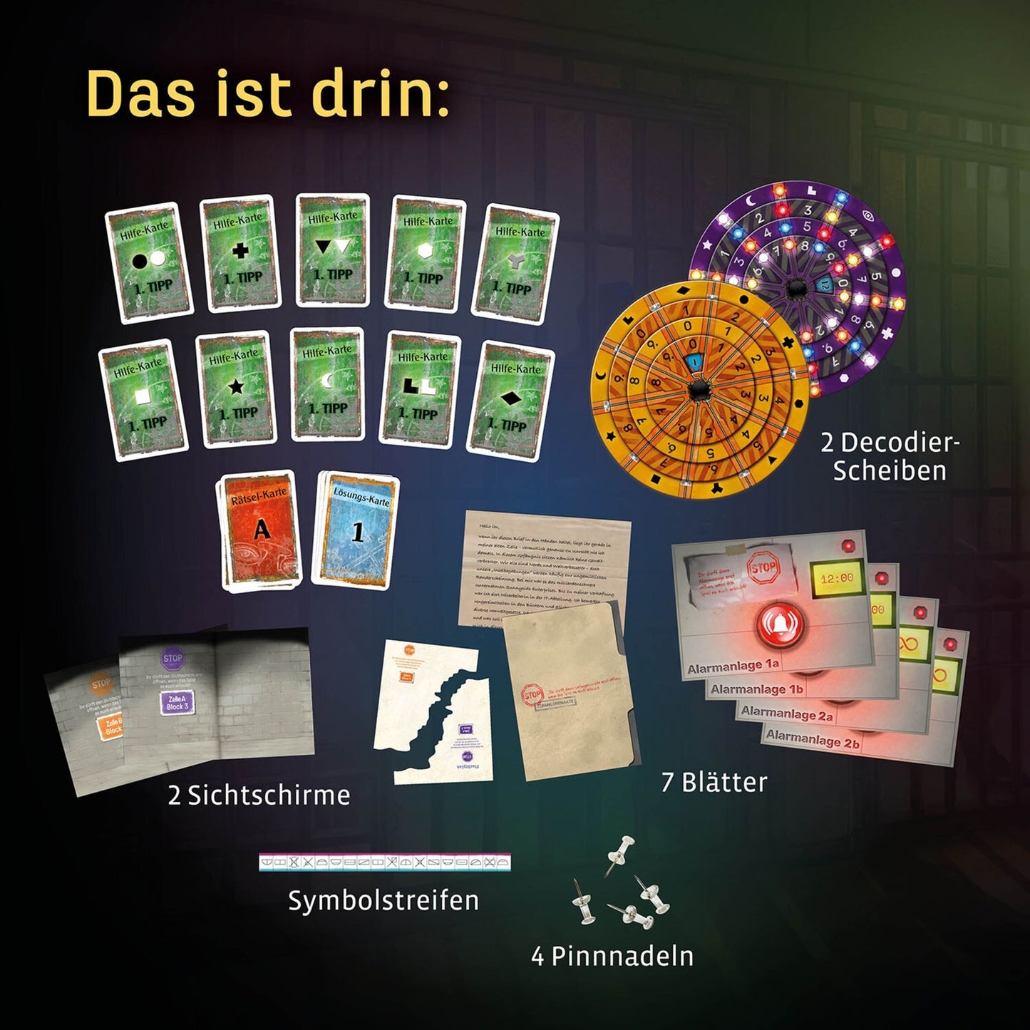 KOSMOS EXIT - Das Spiel: Der Gefängnisausbruch, Partyspiel