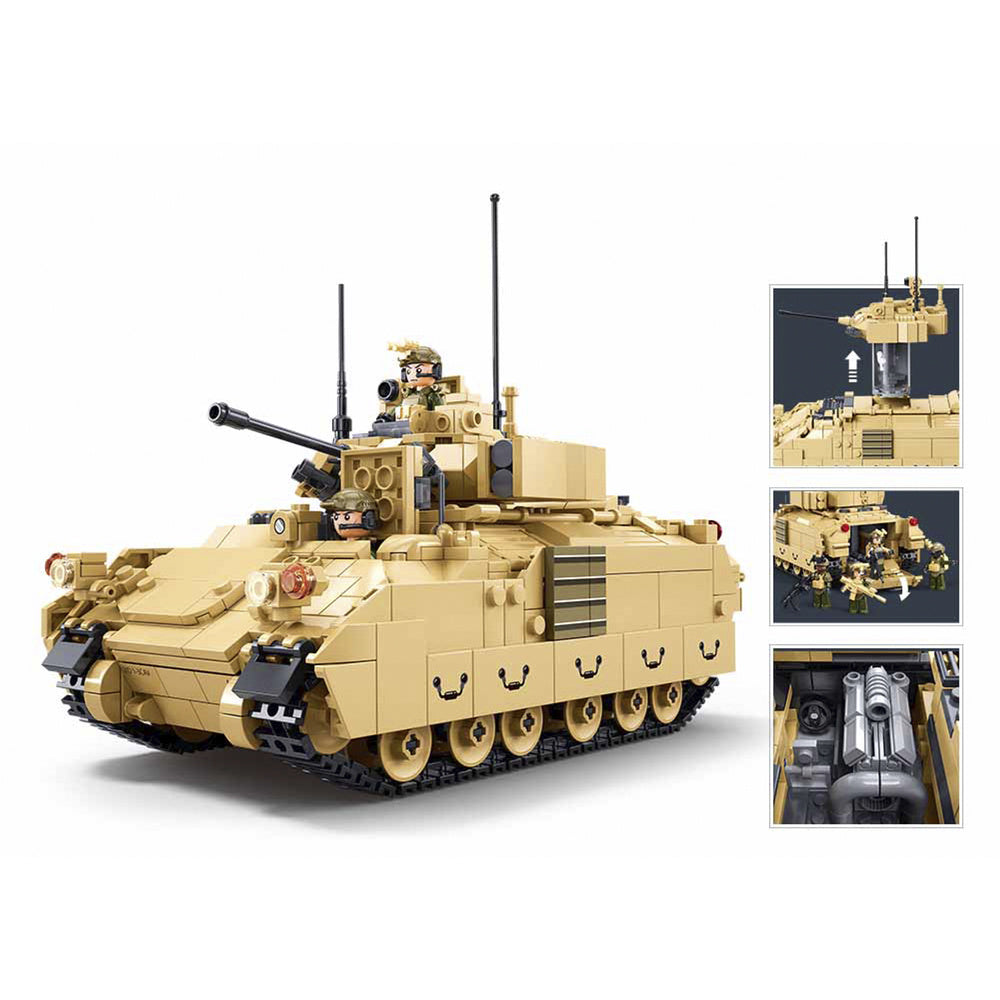 ModelBricks M3A3S Bradley, Konstruktionsspielzeug