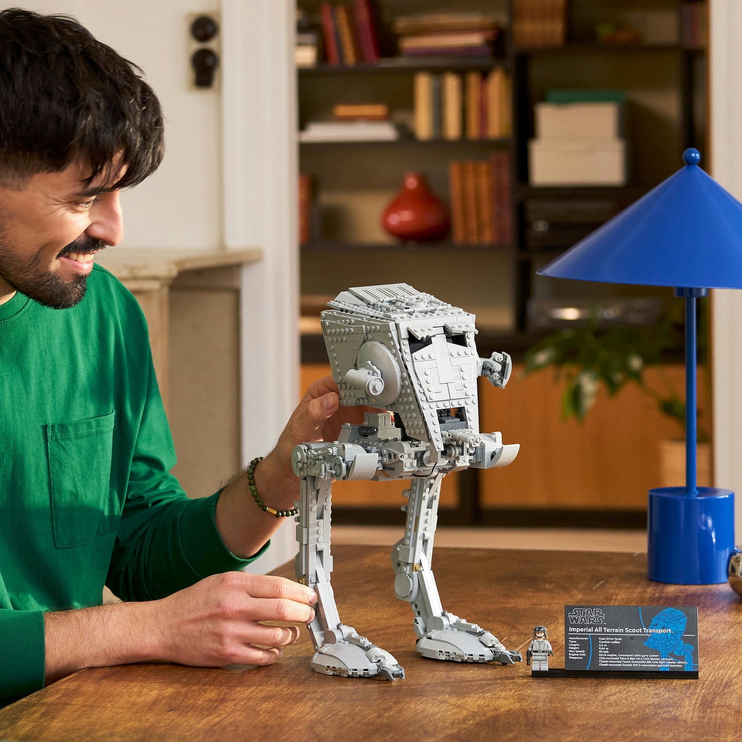 75417 Star Wars AT-ST Kampfläufer, Konstruktionsspielzeug