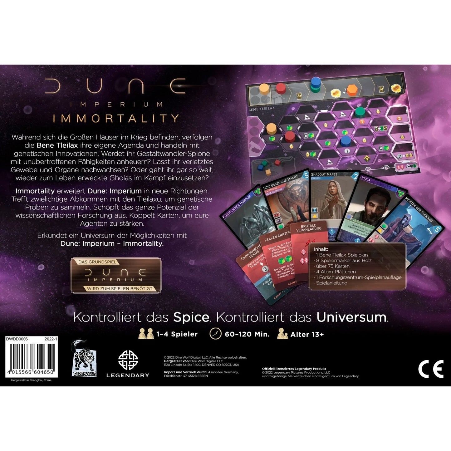 Asmodee Dune: Imperium - Immortality, Brettspiel