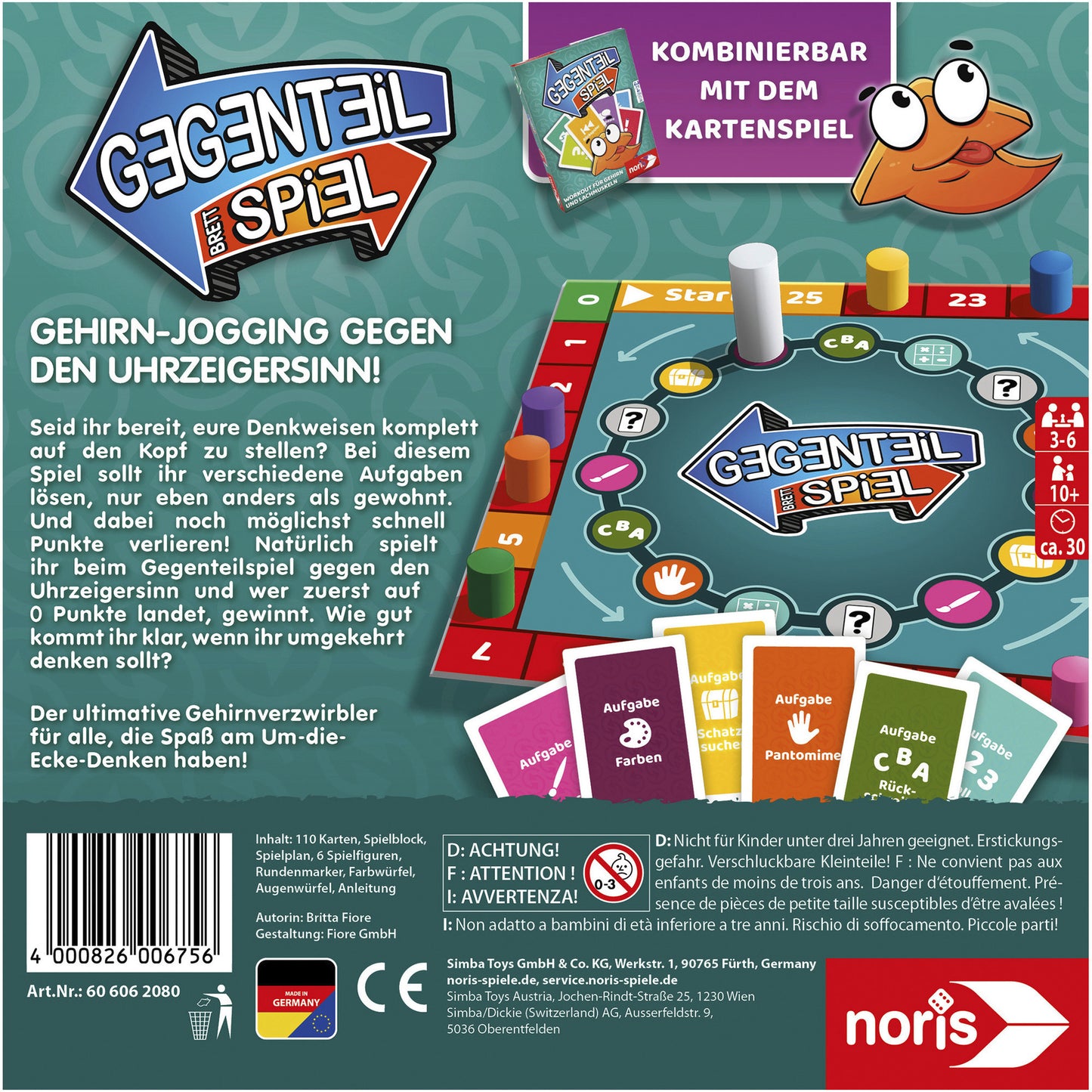 Gegenteil Brettspiel, Denkspiel