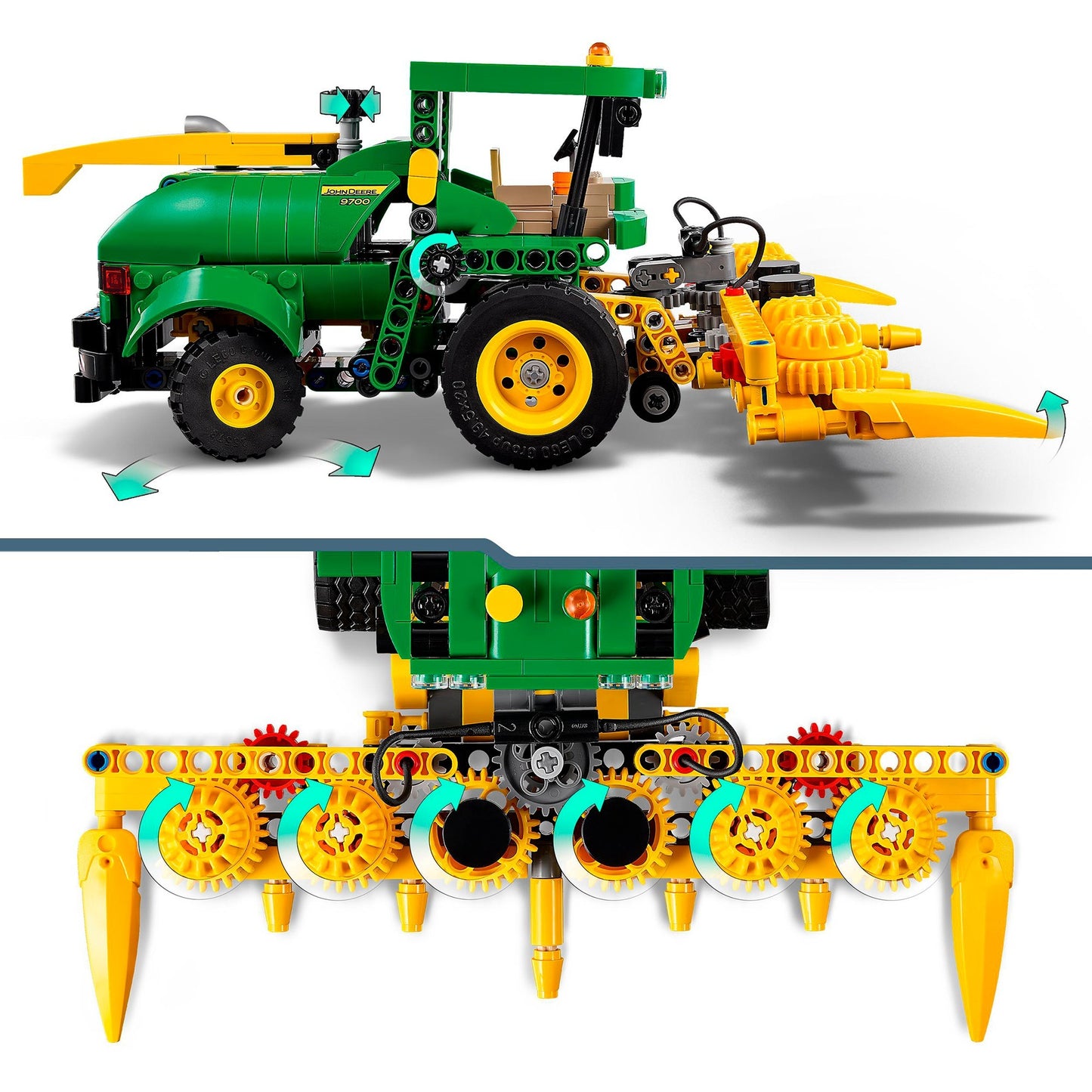 LEGO 42168 Technic John Deere 9700 Forage Harvester, Konstruktionsspielzeug