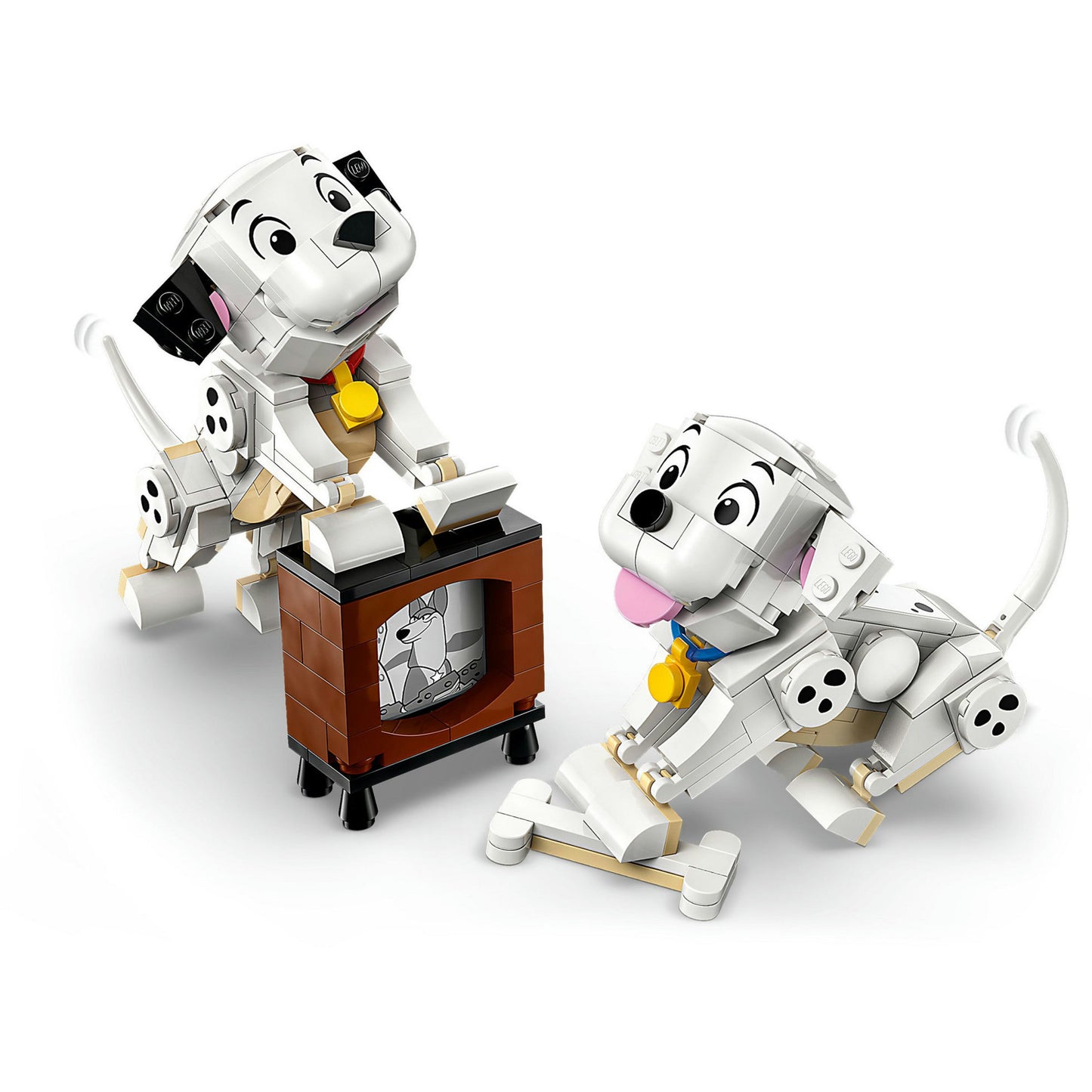 43271 Disney Classic Die Welpen Lucky und Penny aus 101 Dalmatiner, Konstruktionsspielzeug