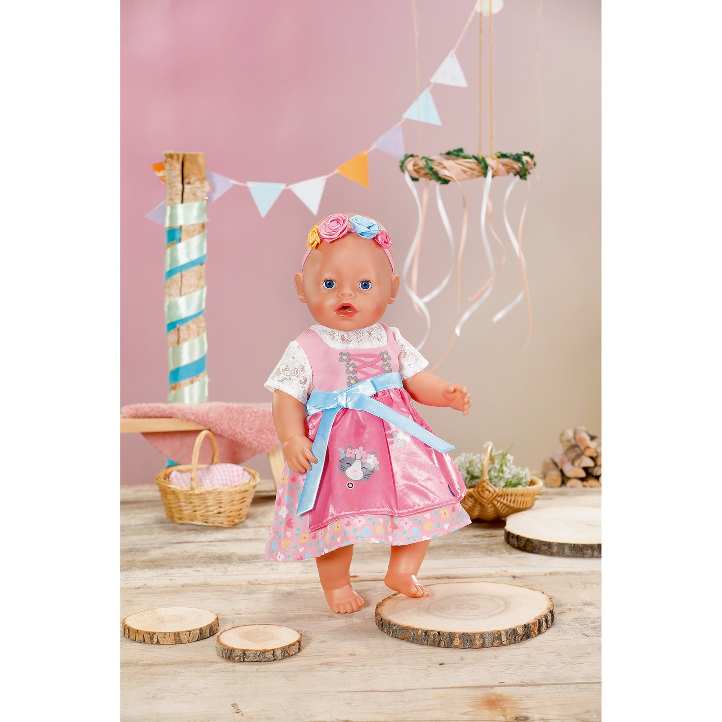 BABY born Dirndl 43cm, Puppenzubehör