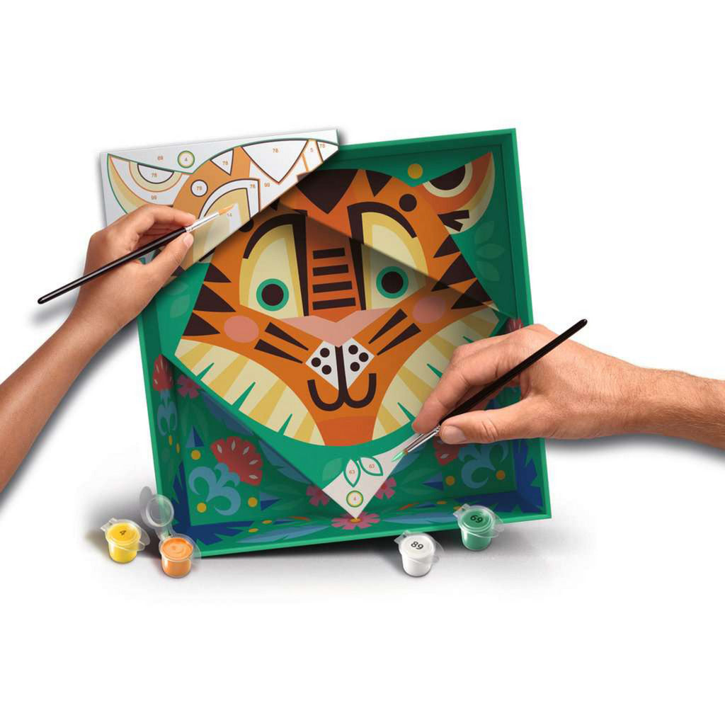 CreArt Do it together - Tiger, Malen