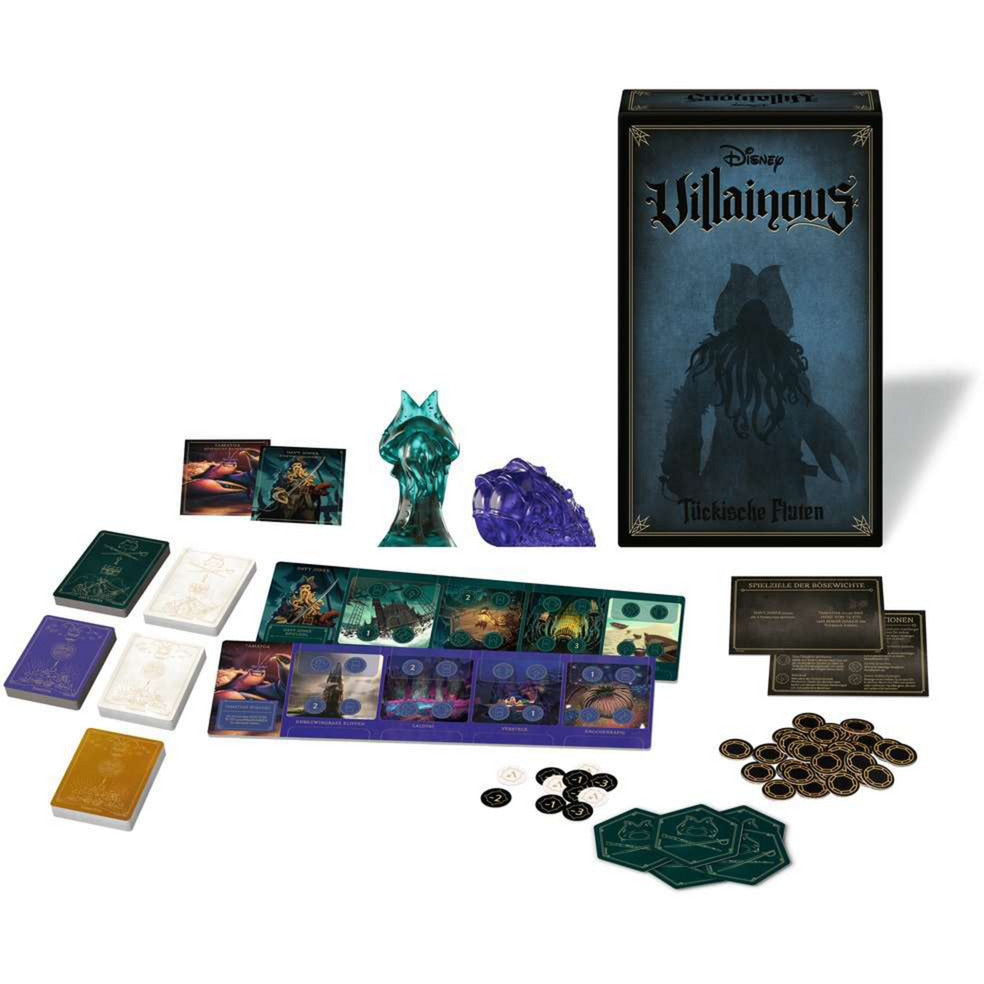 Disney Villainous - Tückische Fluten, Brettspiel