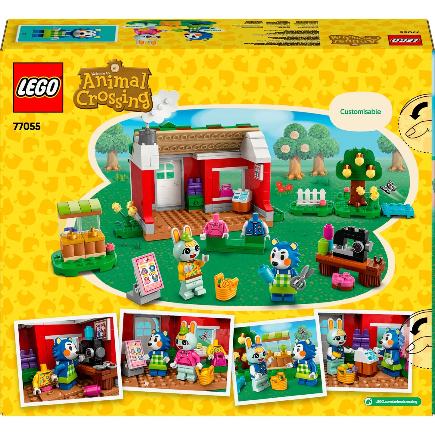 LEGO 77055 Animal Crossing Die Schneiderei der Schneiderschwestern